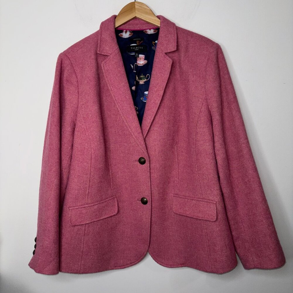 Talbots Aberdeen Pink Women's Blazer